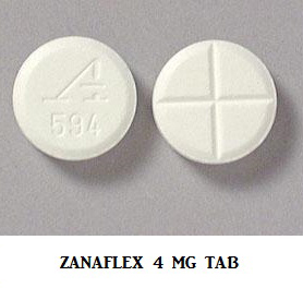 zanaflex 4mg tablets